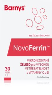 Barny's NovoFerrin 30 kapslí tobolky s obsahem železa 30 cps