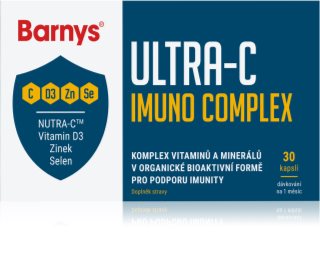 Barny's Ultra-C Imuno Complex kapsle pro podporu imunitního systému 30 cps