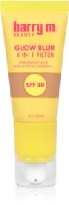 Barry M Glow Blur spindesio suteikianti bazė SPF 30 atspalvis Medium 30 ml