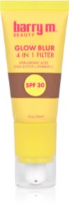 Barry M Glow Blur Mirdzuma bāze SPF 30 (tonis) Deep 30 ml