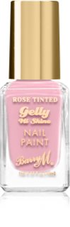 Barry M Gelly Hi Shine Rose Tinted lak na nechty odtieň Blushed 10 ml