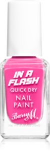 Barry M IN A FLASH szybkoschnący lakier do paznokci odcień Pink Burst 10 ml