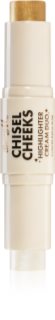 Barry M Chisel Cheeks rozjasňující tyčinka duo odstín Silver/Gold 6,3 g