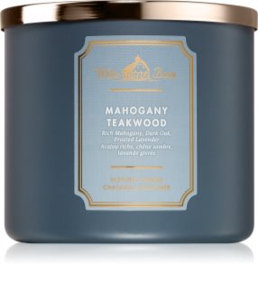 Bath & Body Works Mahogany Teakwood geurkaars 411 g