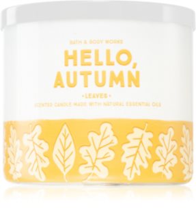 Bath & Body Works Leaves αρωματικό κερί 411 γρ