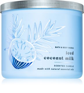 Bath & Body Works Iced Coconut Milk lumânare parfumată 411 g