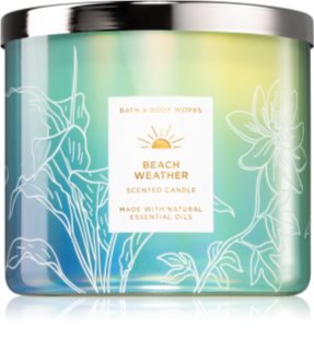 Bath & Body Works Beach Weather lumânare parfumată 411 g