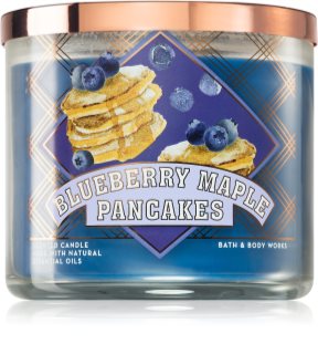 Bath & Body Works Blueberry Maple Pancakes lumânare parfumată II. 411 g