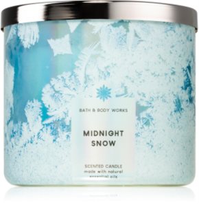 Bath & Body Works Midnight Snow Duftkerze 411 g