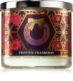 Bath & Body Works Frosted Cranberry αρωματικό κερί ΙΙ. 411 γρ