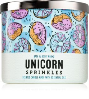 Bath & Body Works Unicorn Sprinkles αρωματικό κερί 411 γρ