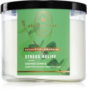 Bath & Body Works Stress Relief Eucalyptus & Spearmint scented candle Stress Relief 411 g