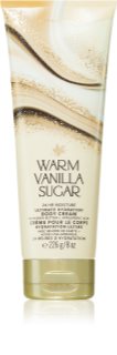 Bath & Body Works Warm Vanilla Sugar telový krém 226 g