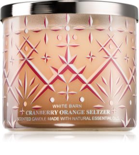 Bath & Body Works Cranberry Orange Seltzer vela perfumada 411 g