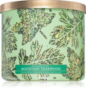 Bath & Body Works Mountain Teakwood lumânare parfumată 411 g