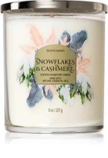 Bath & Body Works Snowflakes & Cashmere Duftkerze 227 g