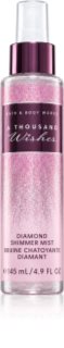 Bath & Body Works A Thousand Wishes Brume parfumée à paillettes pour femme 145 ml