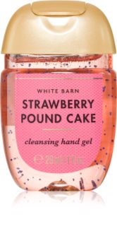 Bath & Body Works Strawberry Pound Cake gel nettoyant mains 29 ml