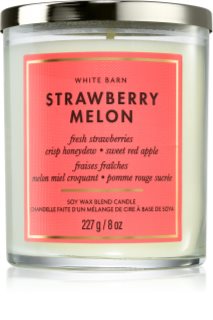 Bath & Body Works Strawberry Melon bougie parfumée 227 g