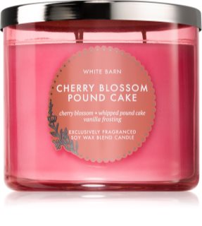 Bath & Body Works Cherry Blossom Pound Cake illatgyertya 411 g