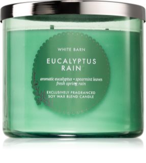 Bath & Body Works Eucalyptus Rain dišeča sveča 411 g