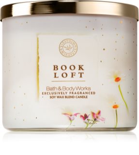 Bath & Body Works Book Loft dišeča sveča 411 g