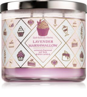 Bath & Body Works Lavender Marshmallow scented candle 411 g