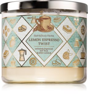 Bath & Body Works Lemon Espresso Twist scented candle 411 g