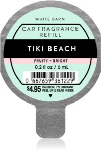 Bath & Body Works Tiki Beach illat autóba utántöltő 6 ml