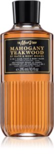 Bath & Body Works Mahogany Teakwood tisztító gél arcra, testre és hajra 295 ml