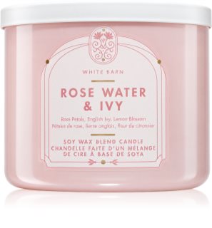 Bath & Body Works Rose Water & Ivy vela perfumada 411 g