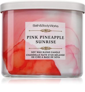 Bath & Body Works Pink Pineapple Sunrise bougie parfumée 411 g