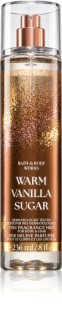 Bath & Body Works Warm Vanilla Sugar bruma perfumada para cuerpo y cabello para mujer 236 ml