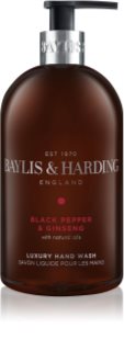 Baylis & Harding Black Pepper & Ginseng jabón líquido para manos 500 ml
