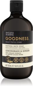 Baylis & Harding Goodness Lemongrass & Ginger vonios putos 500 ml