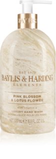 Baylis & Harding Elements Pink Blossom & Lotus Flower tekuté mýdlo na ruce 500 ml