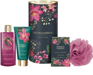 Baylis & Harding Boudoire Tropical Paradise Gift Set tin box