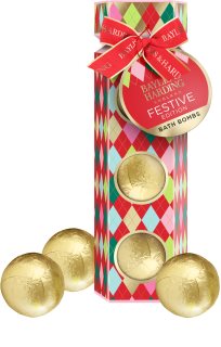 Baylis & Harding Festive Edition Luxury Bath Bomb kylpypommi lahjapakkauksessa