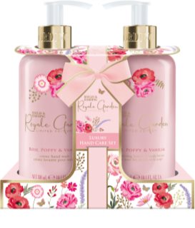 Baylis & Harding Royale Garden Rose, Poppy & Vanilla Dāvanu komplekts rokām