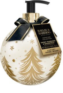 Baylis & Harding Sweet Mandarin & Grapefruit tekuté mýdlo na ruce ve vánočním stylu