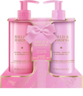 Baylis & Harding Jojoba, Vanilla & Almond Oil ajándékszett kézre