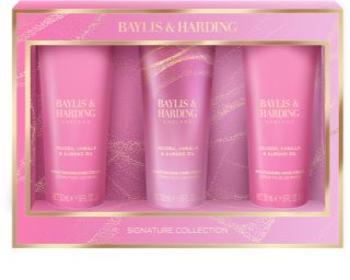 Baylis & Harding Jojoba, Vanilla & Almond Oil ajándékszett kézre mandulaolajjal