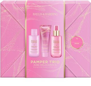 Baylis & Harding Jojoba, Vanilla & Almond Oil ajándékszett testre