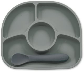 BBLÜV Yümi deljeni krožnik Grey 1 kos