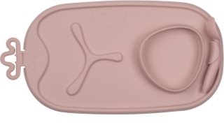 b.box Roll & Go skládací jídelní podložka Blush 1 ks