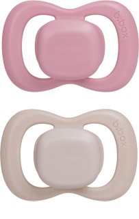 b.box Natural Rubber 6m+ duda Berry/Blush 2 kos