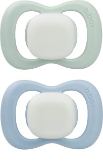 b.box Glow 0-6m knupis Sky/Sage 2 gab.
