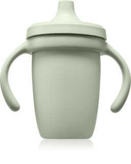 B.Box Silicone Cup tasse d’apprentissage avec poignées Sage 240 ml