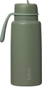 b.box Insulated Flip Top Bottle termovka Olive 1000 ml