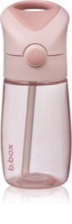 b.box Junior gyerekkulacs szívószállal Blush Crush 380 ml
